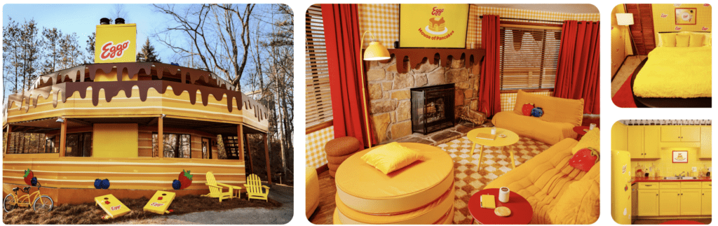 3 Free Nights Stay At The Eggo House Of Pancakes